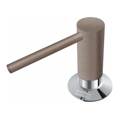 Franke MRG 120-35-35 Granit Oyster Renk Evye, ACTIVE PLUS DOCCIA 2.0 Krom Renk Armatür, Sıvı Sabunluk Oyster Renk - 4