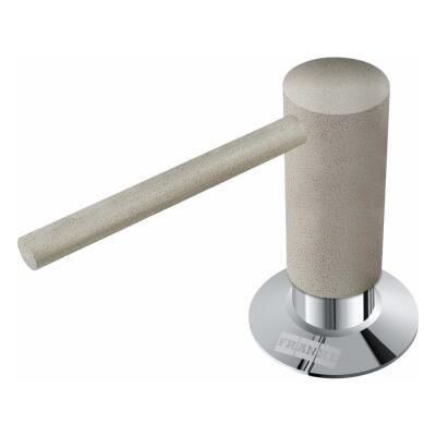 Franke MRG 120-35-35 Granit Sahara Renk Evye, ACTIVE PLUS DOCCIA 2.0 Krom Renk Armatür, Sıvı Sabunluk Sahara Renk - 3