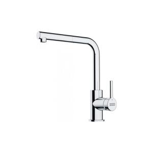 Franke MRX 110-50 Paslanmaz Çelik Evye, Lina L Krom Spiralli Armatür Set - 3