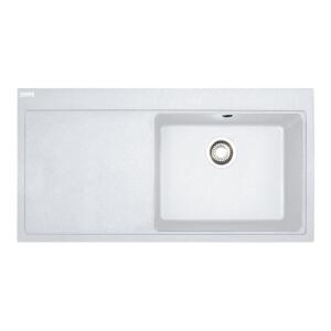 Franke MTG 611-100 Bianco Renk, Sol Taraf Damlalıklı Eviye - 1