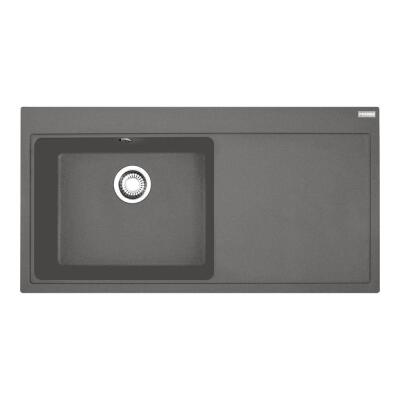 Franke MTG 611-100 Stone Grey Renk, Sağ Taraf Damlalıklı Eviye - 1