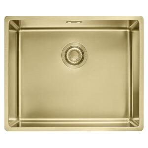 Franke MYTHOS BXM 210/110-50 Paslanmaz Çelik Gold Evye, MYTHOS Spiralli Gold Armatür, Sıvı Sabunluk Gold - 4