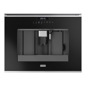 Franke - Franke Mythos FMY 45 CM XS Inox + Nero Ankastre Kahve Makinesi, Siyah renk, Inox çerçeveli