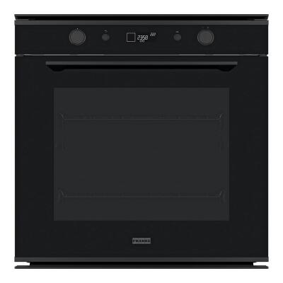 Franke Mythos FMY 98 P BK Black Ankastre Fırın, Turbo, Siyah Cam - 1