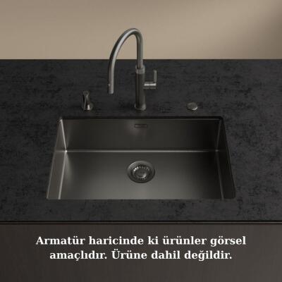 Franke Mythos Masterpiece Armatür, Antrasit Renk, Spiralli Armatür - 6