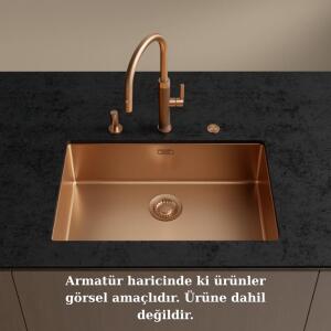 Franke Mythos Masterpiece Armatür, Copper (Bakır) Renk, Spiralli Armatür - 5