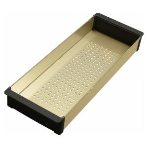 Franke MYTHOS MASTERPIECE Evye İçin Paslanmaz Çelik Yarım Hazne Süzgeci, Gold - Franke