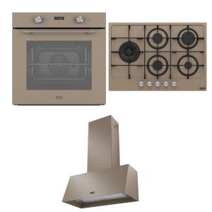 Franke Oyster Set 4, Fırın, Ocak, Davlumbaz, Evye ve Armatür, İstiridye Rengi - 2