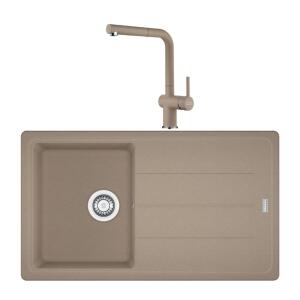 Franke Oyster Set 4, Fırın, Ocak, Davlumbaz, Evye ve Armatür, İstiridye Rengi - 3