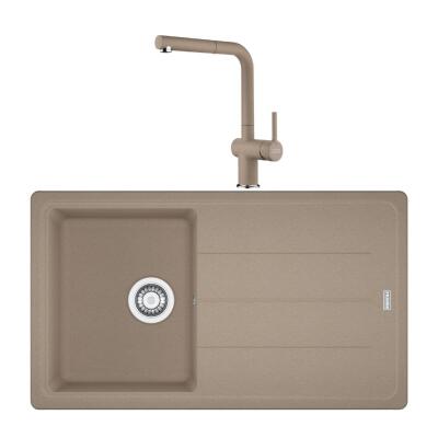 Franke Oyster Set 4, Fırın, Ocak, Davlumbaz, Evye ve Armatür, İstiridye Rengi - 3