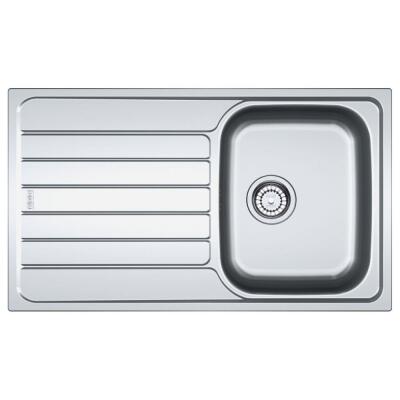 Franke SKX 611 Paslanmaz Çelik Evye, Sol damlalıklı, 86x50cm - 1