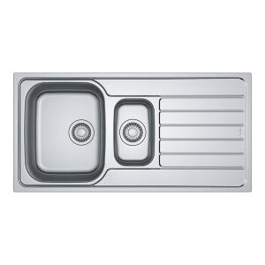 Franke SKX 651 Paslanmaz Çelik Evye, Sağdan damlalıklı, 1,5 Hazne, 100x50cm - Franke