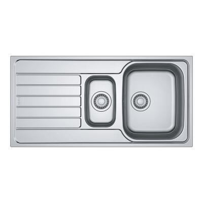 Franke SKX 651 Paslanmaz Çelik Evye, Soldan damlalıklı, 1,5 Hazne, 100x50cm - 1
