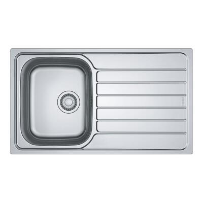 Franke SKX 611 Paslanmaz Çelik Evye, Sağ damlalıklı, 86x50cm - 1