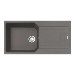 Franke UBG 611-100 Granit Stone Grey Evye, Active Plus Doccia Krom Armatür - 2