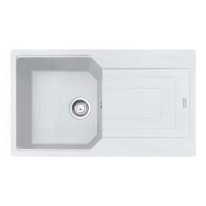 Franke UBG 611-86 Granit Bianco Evye, Active Plus Doccia Krom Armatür - 2