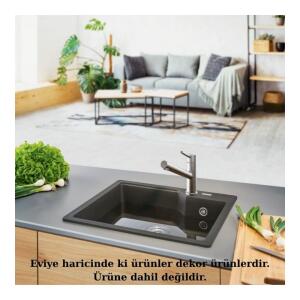 Franke Urban UBG 610-56 Granit Evye, Slate Grey, Tezgah üstü - 2