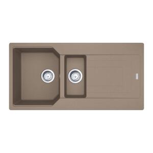 Franke Urban UBG 651-100 Granit Evye, 1,5 Hazne, Oyster, 100x50 cm - 1