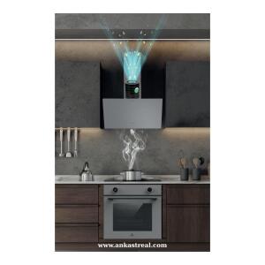 Narte H30090B Respıro Davlumbaz, Hava Temizleme Filtresi Dahil, Siyah Renk, 90 cm - 3