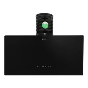 Narte H30090B Davlumbaz, PlasmaMade Hava Temizleme Filtreli, Siyah, 90cm - NARTE