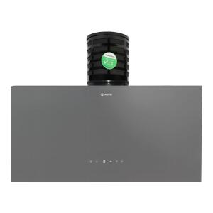 Narte H30090S Davlumbaz, PlasmaMade Hava Temizleme Filtreli, Gri, 90cm - NARTE