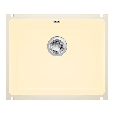 NUEVO SONIC 500 U Seramik Evye, Manolya, Tezgah altı, 50x40 cm - 1