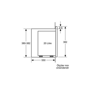 Siemens BF520LMR0 Ankastre Mikrodalga Fırın - 6
