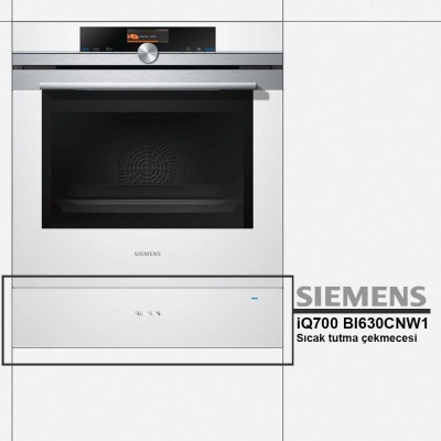 Siemens BI630CNW1 Sıcak Tutma Çekmecesi, Beyaz