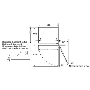 Siemens CI30RP02 Ankastre Buzdolabı - 5