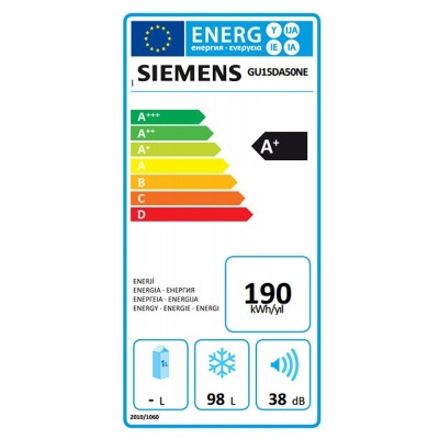 Siemens GU15DA50NE Ankastre Derin Dondurucu, Tezgahaltı - 4