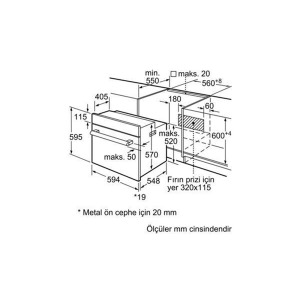 Siemens HB134FES1T Ankastre Fırın - 7