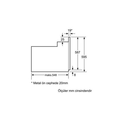 Siemens HB514FBH0T Ankastre Fırın, Gri cam - 8