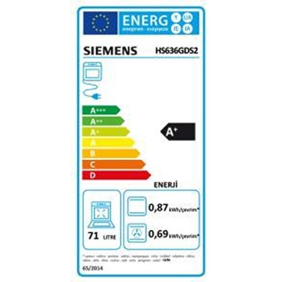 Siemens HS636GDS1 Buharlı Ankastre Fırın, Siyah - 4
