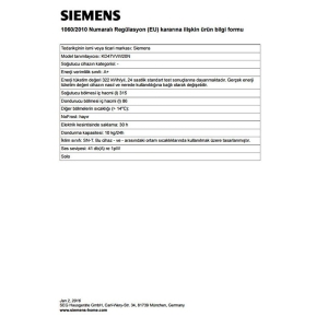 Siemens KD47VVW20N LowFrost Buzdolabı Beyaz, 405lt. - 3