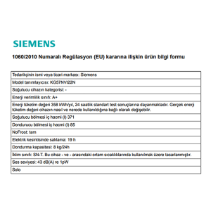 Siemens KG57NVI22N Buzdolabı - 8