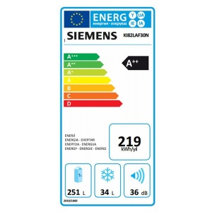 Siemens KI82LAF30N Ankastre Buzdolabı, Beyaz, Tek Kapılı - 4