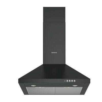 Siemens LC64PCC60T Davlumbaz, 60 cm, Siyah - 1