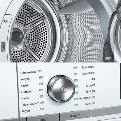 Siemens WT4HY760TR iQ800 Kurutma Makinesi, 9 kg - 3