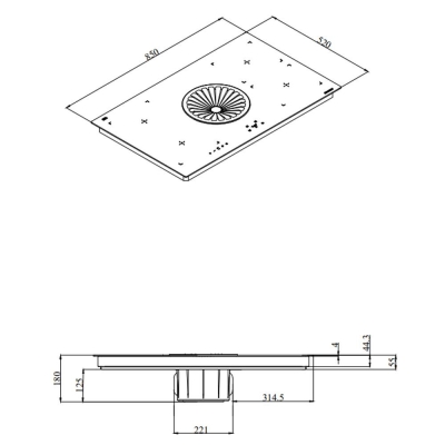 Silverline 3412 SUPREME Davlumbazlı, İndüksiyonlu Ocak - 3