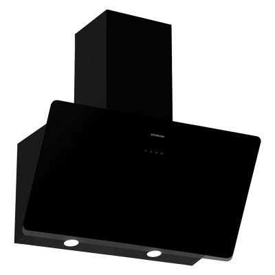 Silverline 3457 Soho Davlumbaz, Siyah, 60 cm - 1