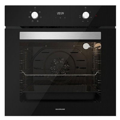 Silverline BO6502B02 Ankastre Fırın , Siyah - 1