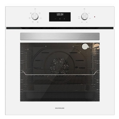 Silverline BO6502W02 Ankastre Fırın , Beyaz - 1