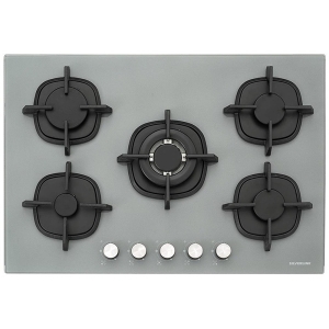 Silverline CS5364S01 Ankastre Cam Ocak, 75 cm, Gri - Silverline