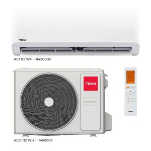 Teka ACI 112 WH 12000 BTU Duvar Tipi Klima, ACO 112 WH Dış Ünite dahil - Teka