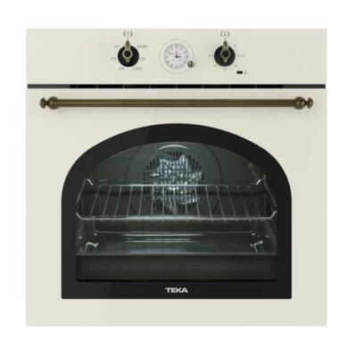 Teka Ankastre Country Klasik Set, HAK 627 R VN Fırın, GSC 64320 RBC VN Ocak, DOS 60.2 VN Davlumbaz, Krem, Vanilya Renk, Rustik - 3