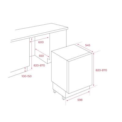 Teka Ankastre Derin Dondurucu, RSF 41160 BU EU - 2