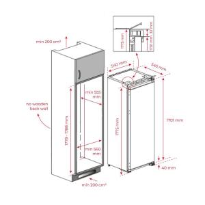 Teka Ankastre Derin Dondurucu, RSF 73360 FI EU - 2