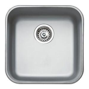 Teka BE 40.40 1B Çelik Evye, Mikroketen Yüzey, Tezgah Altı, 43x43 cm - Teka