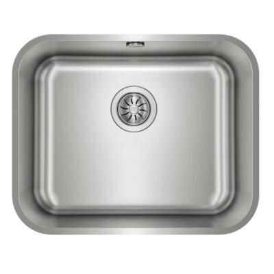 Teka BE 50.40 PLUS 1B Çelik Evye, Tezgah Altı, 53x43 cm - 1