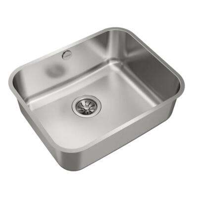 Teka BE 50.40 PLUS 1B Çelik Evye, Tezgah Altı, 53x43 cm - 2